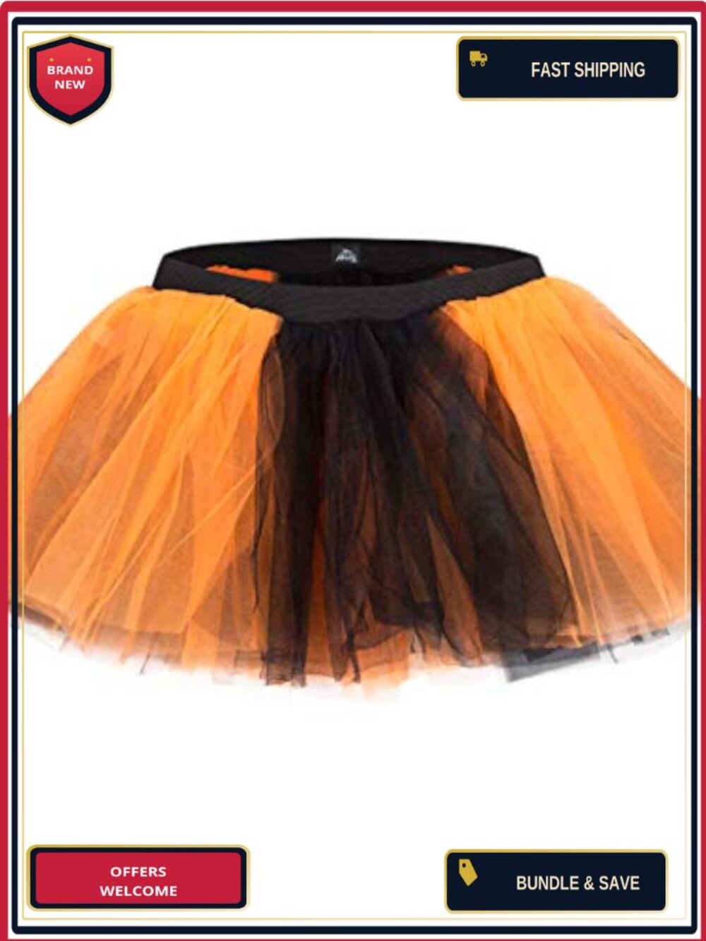 Fluffy Tulle Tutu Skirt Running Costume Women Three Layer
